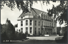 16992 Gezicht op het gemeentehuis (Huis Jagtlust, Soestdijkseweg Zuid 173-178) te Bilthoven (gemeente De Bilt).